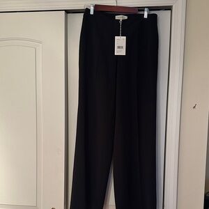 Lafayette 148 New York Black Wide Leg Pants